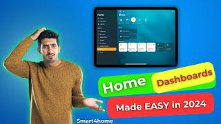 Advanced Smart Home Dashboards Made EASY in 2024! [ 6 Smart Home Automation Ideas Using IoT in 2024]