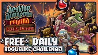 FREE Daily Roguelike Challenge!  |  Desktop Dungeons: Rewind Daily Demo