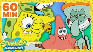 SpongeBob | SpongeBob Schwammkopf Staffel 7 nonstop für 1 STUNDE! | SpongeBob Schwammkopf