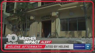 Jimmy's Fish House in Clearwater devastated by Hurricane Helene