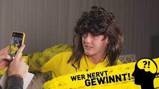 Wer nervt, gewinnt! | BVB-Challenge mit Julian Brandt & Marco Reus