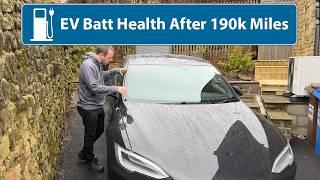 Battery Degredation On 190k Mile/£11.5k Tesla Model S!