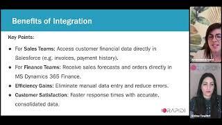 Rapidi - IpaaS Integration Solution: Integrate Microsoft Dynamics 365 Finance with Salesforce