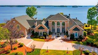 Luxurious mansion on Lake Murray, South Carolina for $3,800,000.