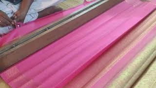 Silk Saree Folding Method | Weavers Folding The Saree | Wow Yokers