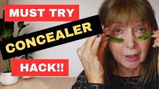 Concealer Hack for Mature Skin | Simple and Easy Concealer Tip for over 50!