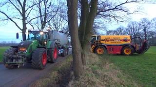 Oost Twente Gülle schlitzen