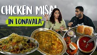 Finding the Best Misal in Lonavala | Chicken Misal | Buvachi Misal | Monsoon Special