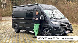 Mooveo Van 60DB 2020: Camping-Bus (Kastenwagen) im Review