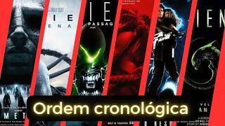 Todos os filmes de Alien em ordem . A saga de Alien 2025