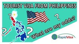 Philippines to USA Tourist Visa Chances Of Approval