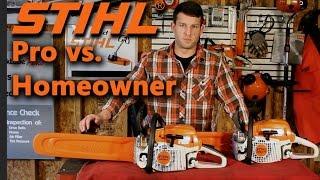 Stihl Pro Saw vs. Farm/Ranch