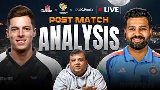 New Zealand vs India 12th CT 2025 | LIVE  | Post Match Analysis | Rohit  vs Santner