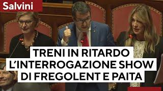 L'interrogazione show di Fregolent e Paita: "I treni sono in orario? Siamo oltre Maria Antonietta"