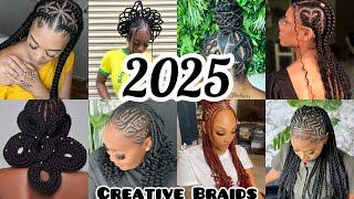 ‼️2025 Creative African Braiding Hairstyles For Black WomenA Must To Try Out