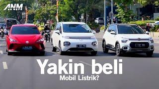 MG4 EV vs Wuling Cloud EV lawan Citroën ë-C3 : Mobil listrik dibawah 450 jutaan