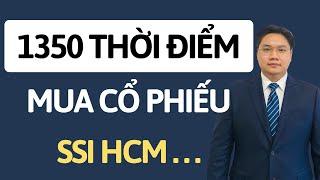 Chứng khoán hôm nay | Nhận định thị trường | Điểm mua SSI HCM - 1350 Là thời điểm mua