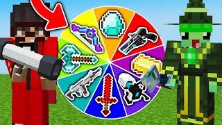 The Roulette of OP Weapons in Minecraft!