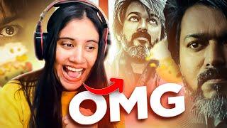 LEO Official Trailer Reaction  | Thalapathy Vijay | Lokesh Kanagaraj | Anirudh R | Ashmita Reacts