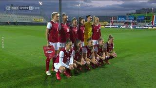 Fußball WM Qualifikation der Damen Österreich - Luxemburg