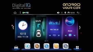 Digital iQ Android Car multimedia BXE & BXD Series Menu Video