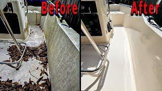 Removing 20 YEARS From A Boat!