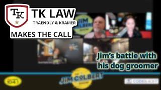 Jim discusses "the Best Grooming Experience!" situation with Ray Traendly