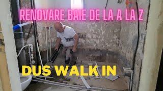 Renovare baie mica de la A la Z. O baie distrusa va fi transformata într-o baie moderna!