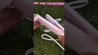 Mini hair straightener