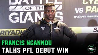 Francis Ngannou: "I thought I was tough; I am not tough" | Post Fight Press Conference