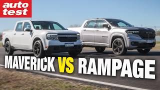 COMPARATIVO: Ford MAVERICK vs Ram RAMPAGE  ¿quiénes LA COMPRARÍAN?