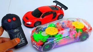 RC 3D LIHGHT CAR'S | REMOTE CONTROL CAR'S UNBOXING AND TESTING RC RICHARBUL HALICOPTARE