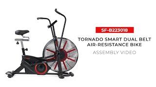 How to Assemble: Smart Advanced Fan Bike, Unlimited Air Resistance for Intensive Exercise SF-B223018