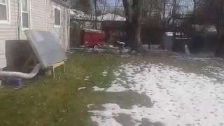 Automated $35 4' x 8' solar heater