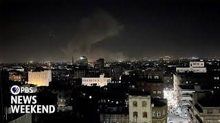 News Wrap: Overnight airstrikes hit Houthi rebels in Yemen’s capital