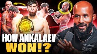 "HOW ANKALAEV WON?!" | PEREIRA vs ANKALAEV 'VOID' BREAKDOWN!