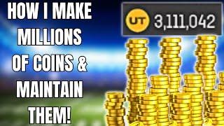 **NEW** HOW I MAKE MILLIONS OF COINS & MAINTAIN THEM! MADDEN 25!