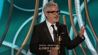 [HD] Alfonso Cuarón Wins Best Director | 2019 Golden Globes