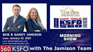 Bob and Sandy Jamison Live Interview with Brad Sussman 01-30-2020