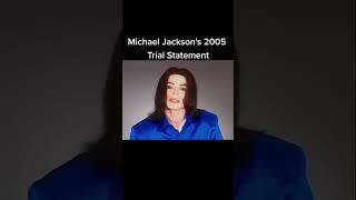 MichaelJackson’s statement about being innocent #mjinnocent