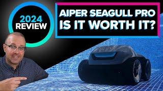 MOST EXPENSIVE AIPER POOL ROBOT? - Aiper Seagull Pro Cordless Robotic Pool Cleaner 2023 Model Review