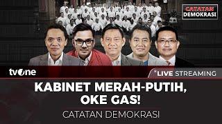 [LIVE] Kabinet Merah-Putih, Oke Gas! | Catatan Demokrasi tvOne