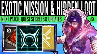 Destiny 2: EXOTIC MISSION & QUEST SECRETS! Future CHANGES, New Research, Feature Updates & More!