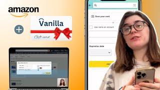 How to use a Vanilla Gift Card on Amazon