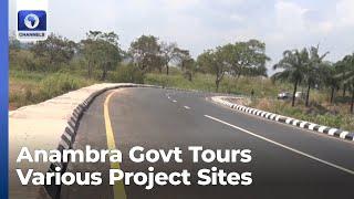 Anambra Govt Tours Various Project Sites