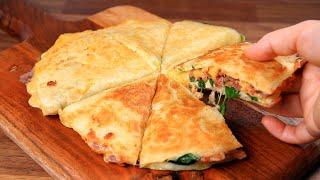 Incredible! Quick breakfast ready in a few minutes! 4 delicious tortilla recipes from Helly