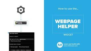 Web Page Helper widget for Adobe Muse from http://www.123muse.com