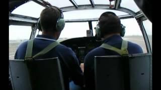 B-25 "Special Delivery" Flight Over Galveston