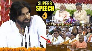 Pawan Kalyan Superb Speech @ NDA Parliamentary Party Meeting | Chandrababu | PM Modi | News Buzz