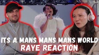 RAYE - It's A Man's Man's Man's World (Live at Montreux Jazz Festival) REACTION